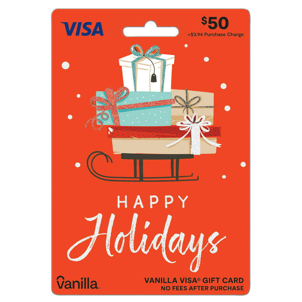 50 Vanilla Visa® Gift Card Holiday
