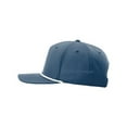 thumbnail image 2 of Richardson 5 Panel Classic Rope Cap (258), Size OSFM, Solid Light Blue/White, 2 of 4