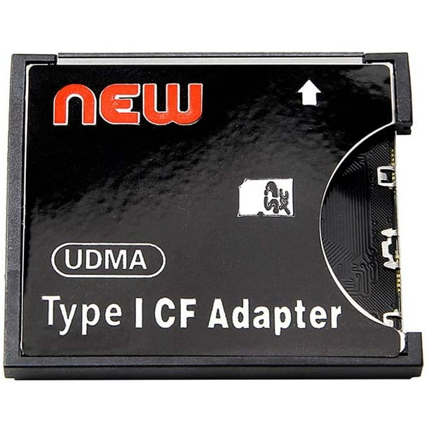 Adaptateur vers carte CF vers convertisseur de carte Compact Flash Type I  lecteur de carte mémoire prise en charge de la carte WiFi 