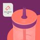 thumbnail image 2 of Vaso Contigo Kids Leighton Straw de 400 ml con tapa a prueba de derrames, 2 of 5