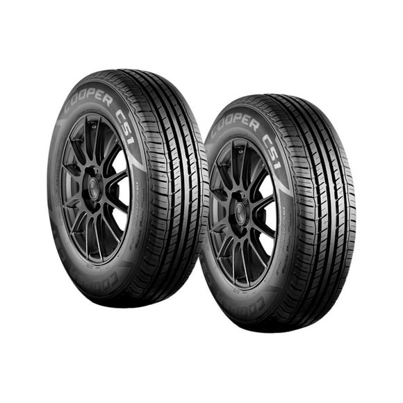 Par de Llantas Cooper CS1 235/75R15 105T SL Radial 15 Pulgadas