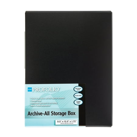 UPC: 0075633940603 | Itoya ProFolio Archive-All Storage Box 9 x 12