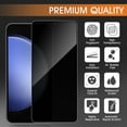 thumbnail image 5 of 3-PACK Privacy Screen Protector Compatible with Samsung Galaxy A51 5G,Anti Spy Black Tempered Glass Protective Film for Samsung A51 [Easy Installation] [Bubble Free] [Case Friendly], 5 of 8