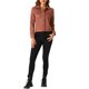 thumbnail image 2 of Chaqueta de ante sintético con solapa y bolsillos de solapa para mujer Inspire Chic, talla M, color caramelo, 2 of 6