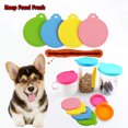 thumbnail image 5 of Gegong 8Pieces Pet Food Can Lids with Spoons, Universal Can Cover, Silicone Safe-Material BPA-Free Supermarket Can Lid 4 Colors Applicable Can Diameter :(6.5cm & 7.5cm & 8.5cm), 5 of 7