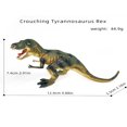 thumbnail image 1 of Dosaele 15pcs Realistic Dinosaur Model Options  5-9 Inch In Length  Solid PVC Material  Craft Decor And Children‘s Education Toys  Including Tyrannosaurus Rex  Carnotaurus  Spinosaurus  B, 1 of 1