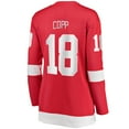 thumbnail image 3 of Women's Fanatics Andrew Copp Red Detroit Red Wings Home Breakaway Player Jersey, 3 of 3