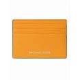 thumbnail image 1 of Tarjetero Michael Kors Cooper de piel granudala color naranja, 1 of 4