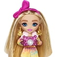 thumbnail image 2 of Barbie Extra Minis Travel Doll with Safari Fashion, Barbie Extra Fly Small Doll, Animal-Print Outfit with Accessories Barbie -, 2 of 3