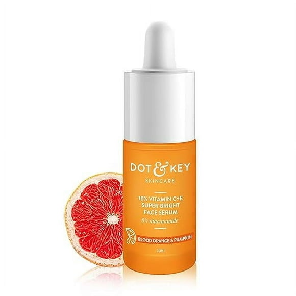 Dot & Key 10% Vitamin C + E Face Serum With 5% Niacinamide, Fights Pigmentation & Dark Spots | 30ml Each, (Pack of Two)