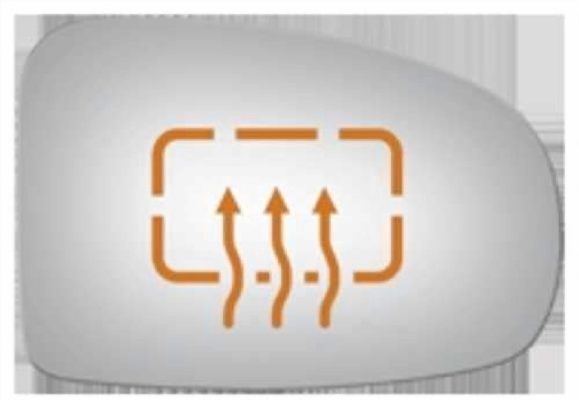 Burco Side View Mirror Replacement Glass - Clear Glass - 5363H