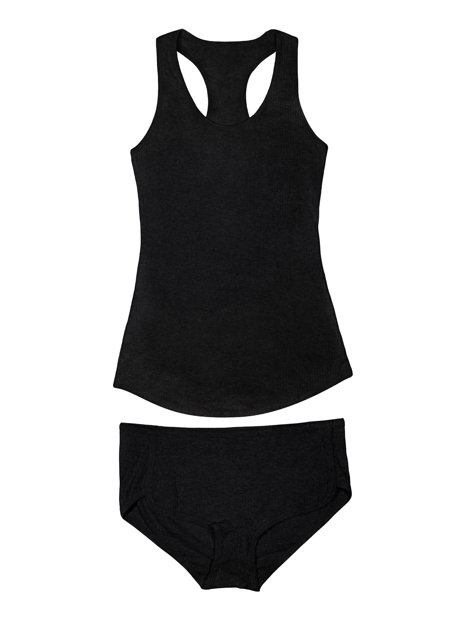 Smart & Sexy Women's Comfort Cotton Rib Tank & Shorts Sleepwear Set, S-3X