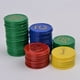 thumbnail image 5 of EeaseMX 80 fichas redondas de plástico para contar fichas, rebanadas de juego de colores, fichas con números impresos para el hogar, la tienda y el bar., 5 of 7