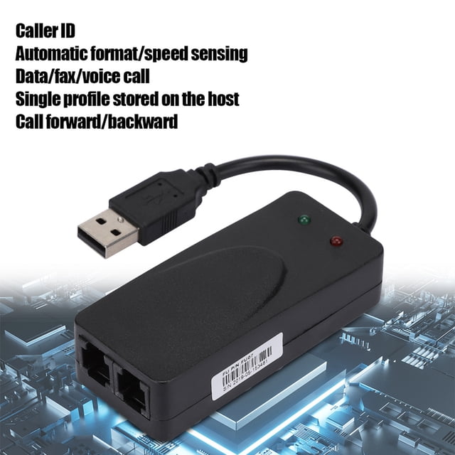 Módem De Fax De Datos USB2.0 De 56K Con V.92/V.90, Marcación Automática Para XP 7/8/10, Módem De Acceso Telefónico Externo