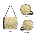 thumbnail image 7 of SEANATIVE Lemon Fruit Round Paper Towel Storage Bag Lightweight Hanging Toilet Paper Holder Paper Towels Rolls Organizer with Zipper Round Tissue Organizer Bag for Office, 7 of 7