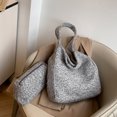 thumbnail image 4 of Bolso Hombro Ndcxsfigh de Fieltro Elegante para Mujer Otoño Invierno, 4 of 9