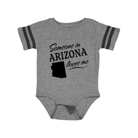 

Inktastic Someone in Arizona Loves Me Gift Baby Boy or Baby Girl Bodysuit