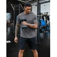 thumbnail image 7 of Pinspark Men's 3 Pack Workout Shirts Quick Dry Gym Athletic Shirts Moisture Wicking Short Sleeve T Shirts, 7 of 7