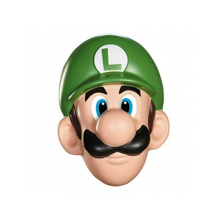 Adult Luigi Mask - Super Mario Bros