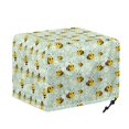 thumbnail image 6 of Xixirimido Bee Daisy Floral Print Toaster Covers Bread Maker Cover, Kitchen Small Appliance Covers, Microwave Toaster Oven Cover Toasters Kitchen Accessories, 2 Slice, 6 of 7