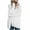 White, variant on Kureaily Womens Long Sleeve Cardigan Loose Sweater Hoodies Solid Fuzzy Coat Casual Tops Button Down Cardigan