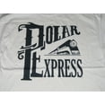 thumbnail image 2 of Polar Express Train Vector Art Men's White Long Sleeve Shirt-XL, 2 of 2
