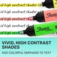thumbnail image 6 of Sharpie Highlighter, Clear View Highlighter with See-Through Chisel Tip, Tank Highlighter, Assorted, 4 Count, 6 of 6