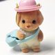 thumbnail image 5 of Juguete de caniche de Sylvanian Families - Serie para bebés de jardín de infantes, adorable caniche de dibujos animados, para jugar en interiores, material de PVC, tamaño de 5 cm, 5 of 5