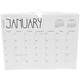 thumbnail image 1 of LEEYNEER Calendrier Mural 2025 Blanc 1Pcs 11X8.7In, 1 of 5