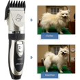 thumbnail image 3 of Professional Dog Cat Clipper Pet Clipper Professional Dog And Cat Clipper Ceramic Blades Rechargeable Wire With 4 Adaptable Combs, 3 of 5