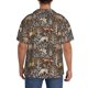 thumbnail image 3 of Fotbe Moose fox bear leaf tree Camisa Estampada de Manga Corta para Hombre, Casual de Verano, Estilo Playero, Sin Arrugas-Small, 3 of 5