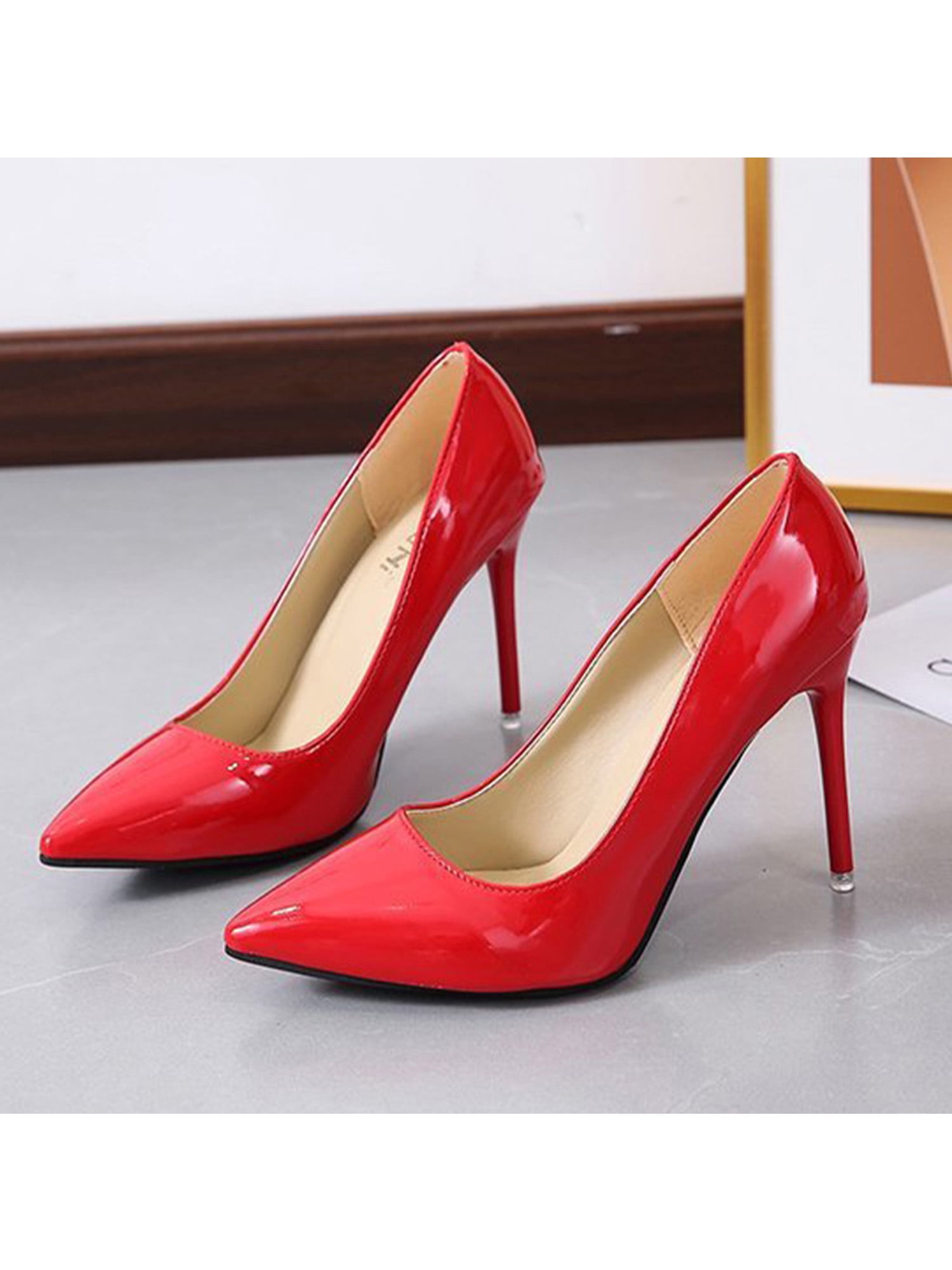 シューズ・サンダルその他 KHAITE Woman Pumps Red F3085938L938 554 High Heels for Women Closed Toe Stillettos Heel Dress Shoes