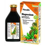 Floradix Magnesium Liquid Salus Liquid, 17 oz