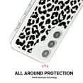 thumbnail image 5 of Feishell Case For Samsung S22 Cute Leopard Print Pattern Soft TPU Rubber Bumper Shockproof Anti-Scratch Slim Phone Cover Support Wireless Charging For Samsung Galaxy S22, Leopard, 5 of 8