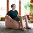 thumbnail image 5 of Jaxx Kiss Bean Bag Chair | Casual Poolside & Patio Seating | Sunbrella, Petal Pink, 5 of 5