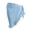Light Blue, variant on Summer Beach Cover Up Skirt Chiffon Lightweight Flowy High Waist A Line Mini Skirt with Side Slits Beige One Size