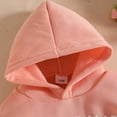 thumbnail image 4 of Kogui Toddler Girl Fall Clothes Autumn Winter Newborn Girls Clothes Print Hoodies Sweatshirt And Sweatpants Outfit Suit Infant Girls Clothing Set Size 2T 3T (Pink,2-3 Years), 4 of 9
