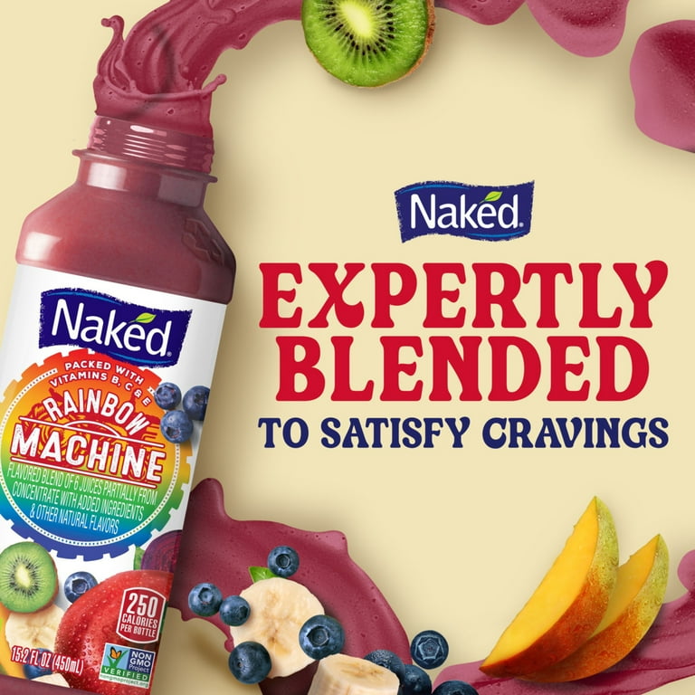 【りーり】rainboW Mixed Juice Naked Rainbow Machine Boosted Smoothie
