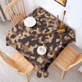 thumbnail image 2 of Camouflage Square Tablecloth 52x52in(132x132cm) – Waterproof Polyester Printed Table Cover, Wrinkle Resistant & Washable for Kitchen Dining Picnic Party Decor, 2 of 6