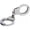 Silver, variant on Cat Toy Handcuff Style Keychain 1Pc, Interactive Pet Toy For Cats, Fun Plaything For Cat Owners, Cat Teaser Toy With Keychain Design, Pet Supplies For Feline Entertainment