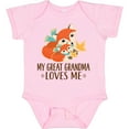 thumbnail image 3 of Inktastic My Great Grandma Loves Me Fox Boys or Girls Baby Bodysuit, 3 of 5