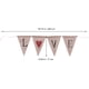 thumbnail image 5 of GOOHOCHY 2 metros Carta de amor con corazón Banderines para el día de San Valentín Banderines Banderas Guirnaldas románticas Decoraciones para bodas Fiesta de propuesta de despedida de soltera, 5 of 7