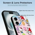thumbnail image 3 of Letter Hello Kitty3326 Compatible with iPhone 16 Plus Case Full Covered Soft Slim Rugged TPU Phone Case Shockproof Non-Slip Anti-Fingerprint Basic Cases Protection, 3 of 5