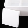 thumbnail image 4 of DEEPCRAFF Cash Register Insert Tray White Multi Grid Organizer for Desktop and Office, 4 of 7