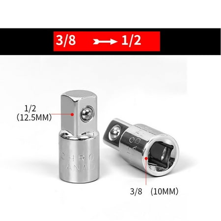 

1/4 3/8 1/2 Female to Male Drive Socket Spanner Converter Wrench Adapter Part