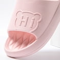 thumbnail image 5 of ibiyuan Summer House Slippers for Women Slides Non Open Toe Cute Sandals for Women Soft Men Shower Shoes Beach Casual Wear, 5 of 8