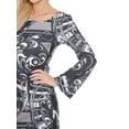 thumbnail image 5 of Women's Colored Venetian Printed Dress, 5 of 5