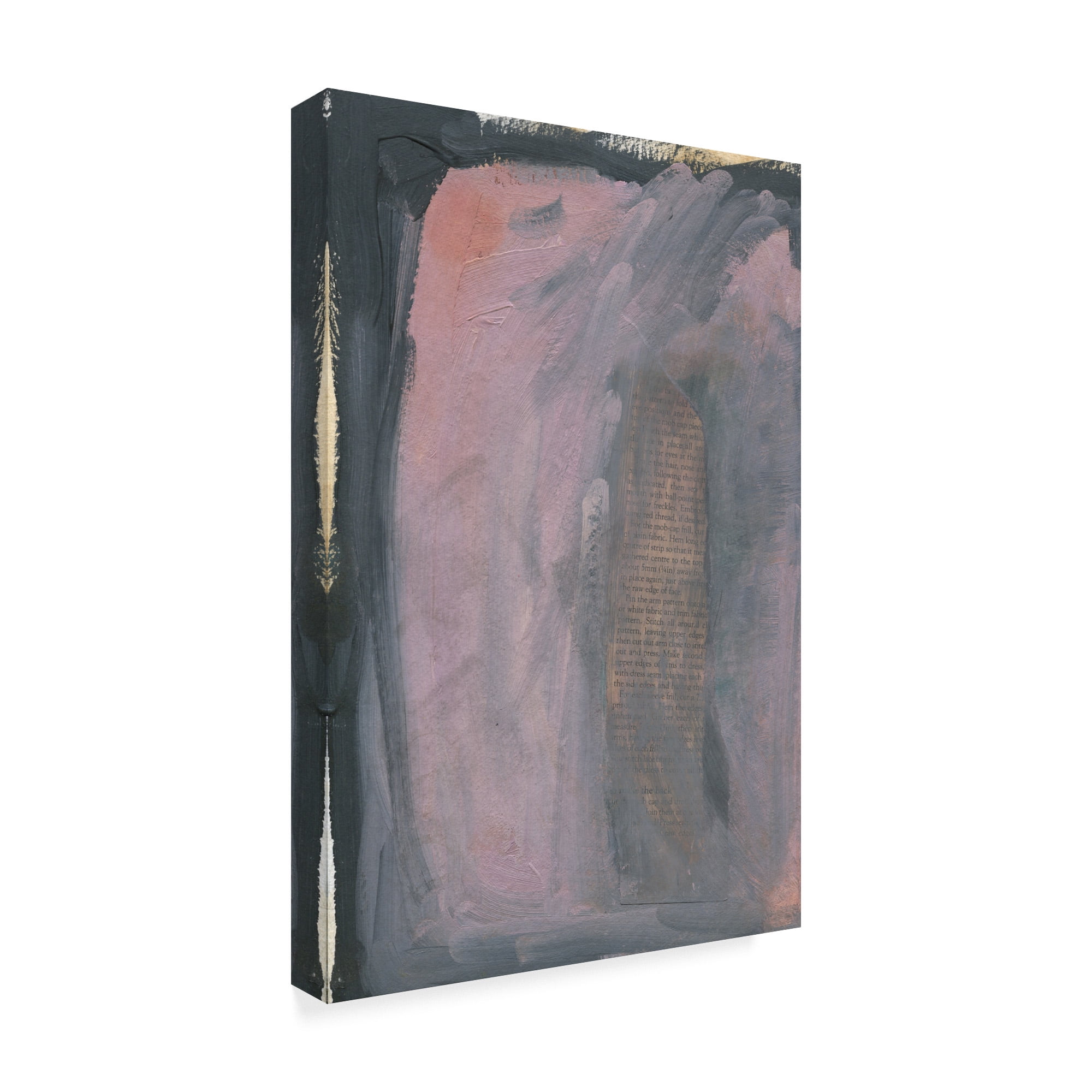 Trademark Fine Art 'Abstract Texture 1' Canvas Art by Cherry Pie Studios