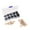 Black, variant on HERFIER 100pcs Safety Eyes with Screw for Plush Bear Craft Making