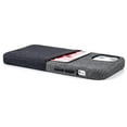 thumbnail image 3 of Dockem iPhone 12 mini Luxe M2 Wallet Case; Built-in Metal Plate, 1 Card Slot, Black/Grey, 3 of 9